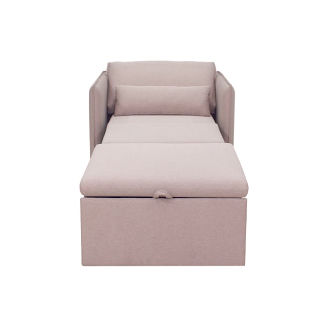 Ryden Sofa Bed - Dusty Pink - 2