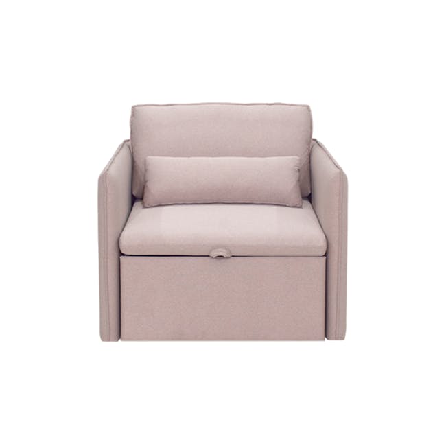 Ryden Sofa Bed - Dusty Pink - 7