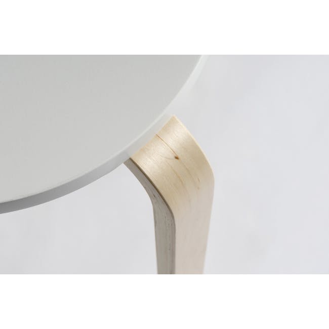 Mizuki Stool - White - 2