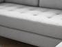 Nolan L-Shaped Sofa - Slate (Fabric) - 12