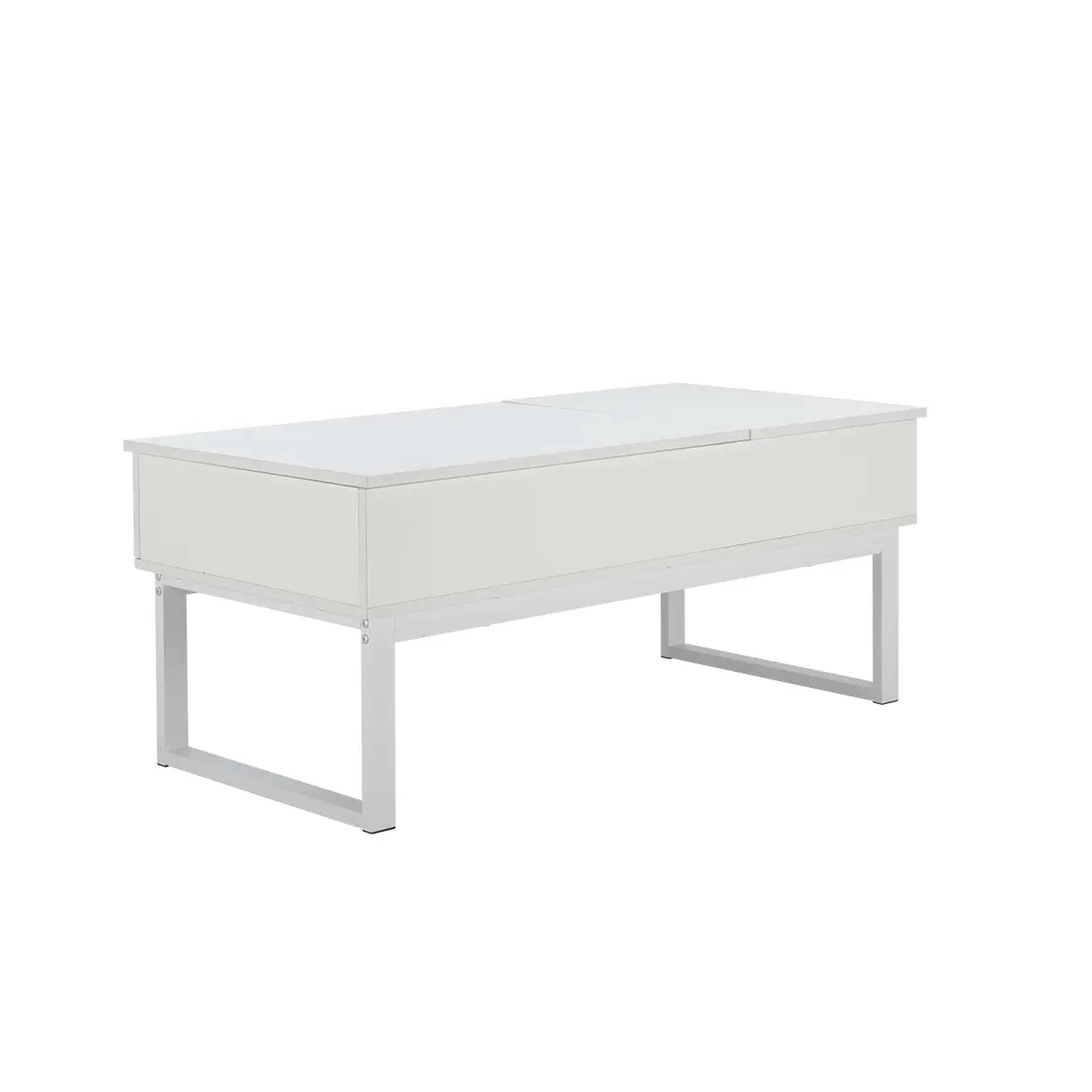 (As-is) Tahli Storage Coffee Table - White - 1