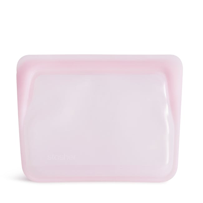 Stasher Reusable Silicone Bag - Stand-Up Mini - Rainbow Pink - 8
