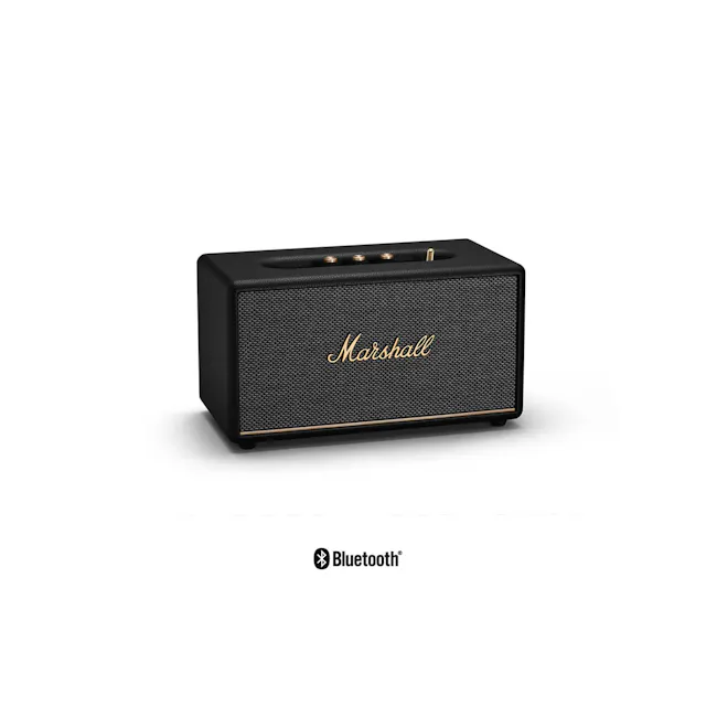 Marshall Stanmore III - Black - 1 - Black Marshall amplifier, sleek design, premium sound, Bluetooth connectivity, durable
