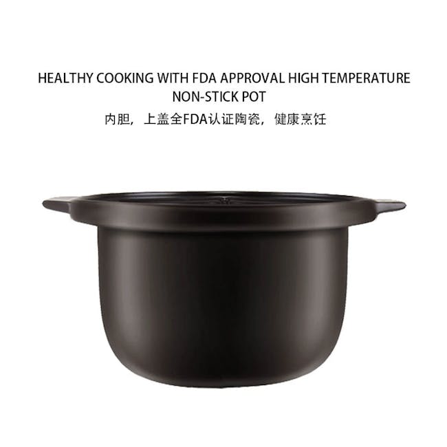 TOYOMI Micro-com High Heat Stew Cooker HH 9080 - Red - 4