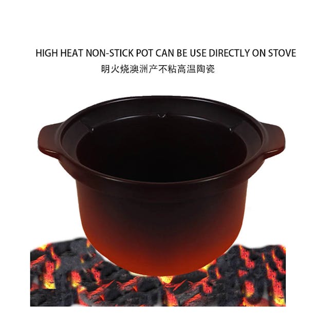 TOYOMI Micro-com High Heat Stew Cooker HH 9080 - Red - 2