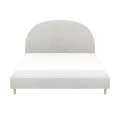 Aspen Queen Bed - Ice Grey