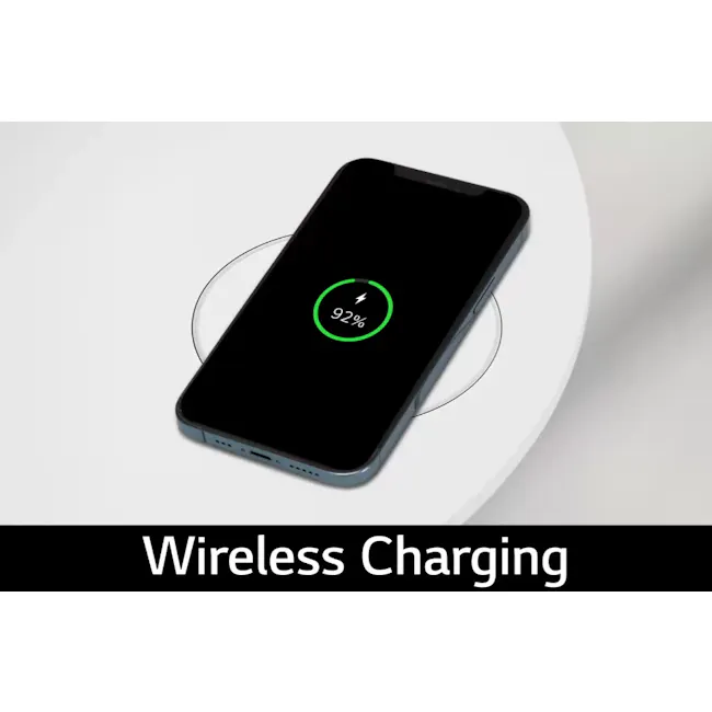 LG Puricare™ Aerofurniture - Cream White - 11 - Wireless Charging smartphone, charging process, fast charging, battery life