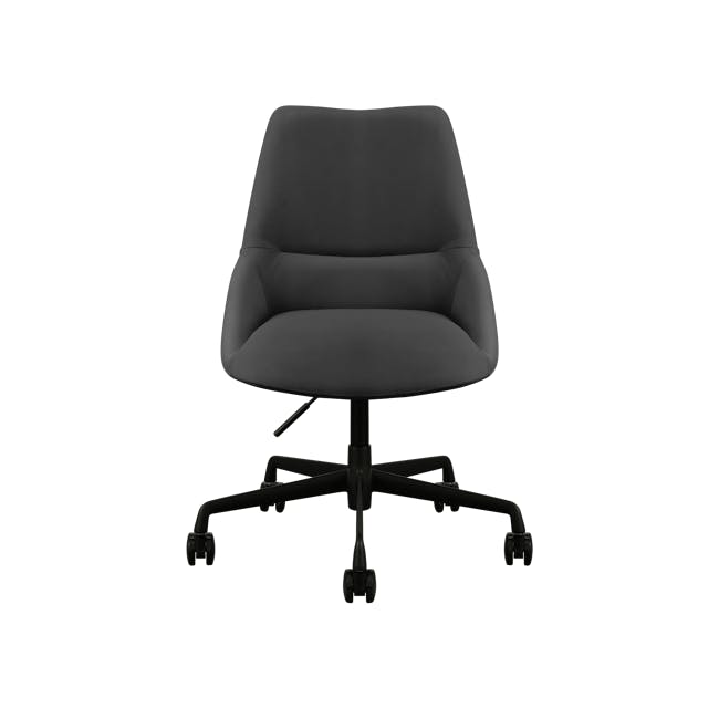 Maddy Mid Back Office Chair - Charcoal - 0