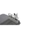 Udry Dish Rack with Drying Mat - Charcoal - 4