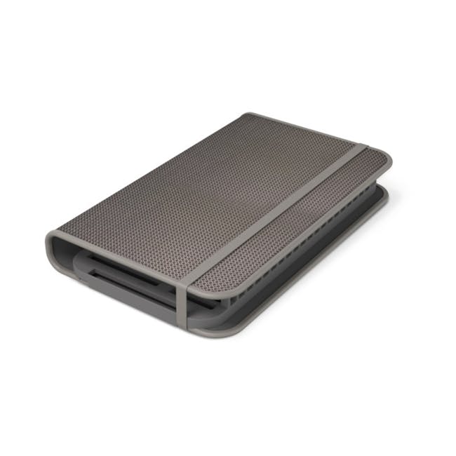 Udry Drying Mat with Dish Rack - Charcoal - 8