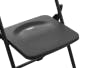 Nixon Folding Chair - Black - 5