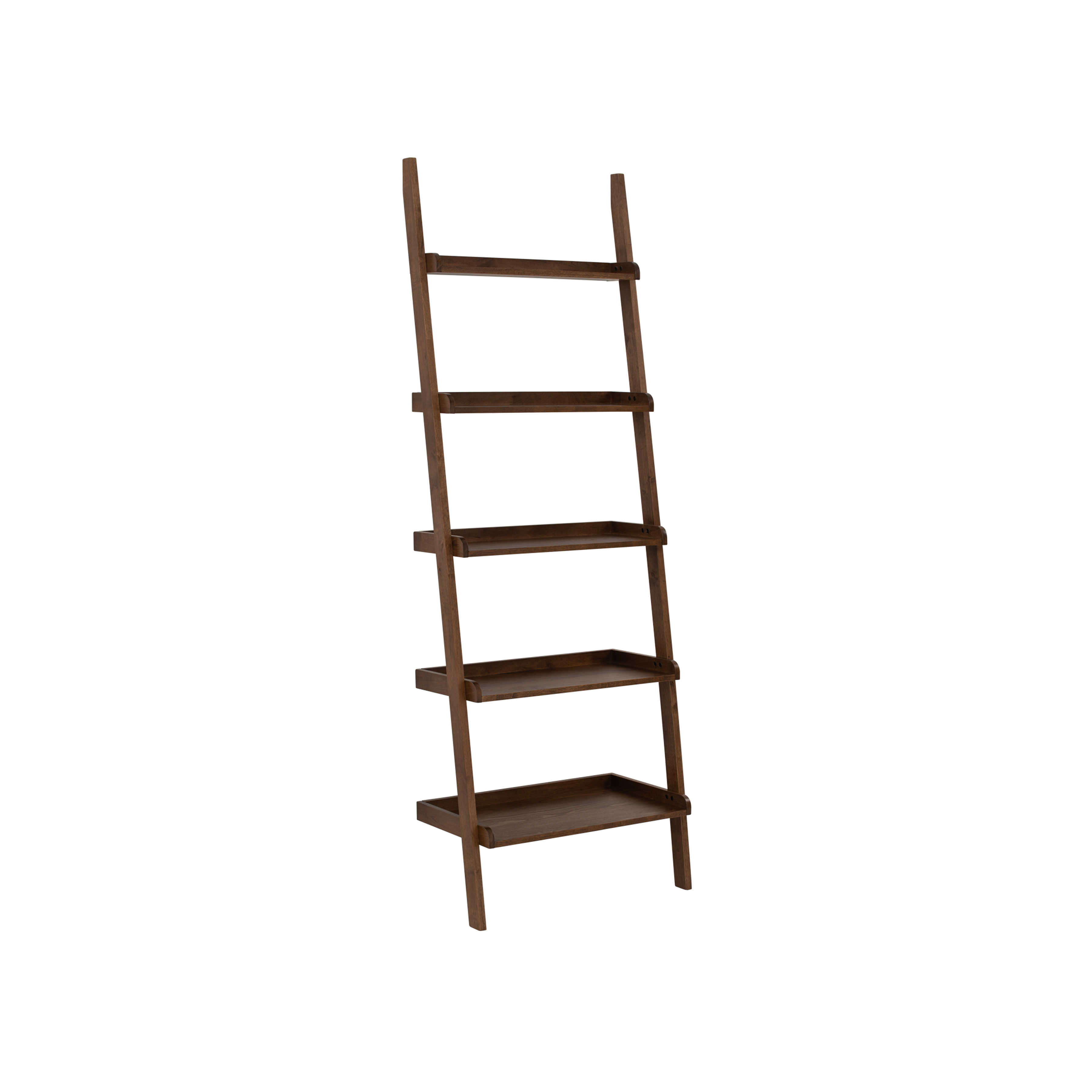 Mileen Leaning Shelf - Walnut