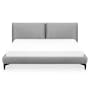 Leon King Bed - Light Grey (Spill Resistant) - 0