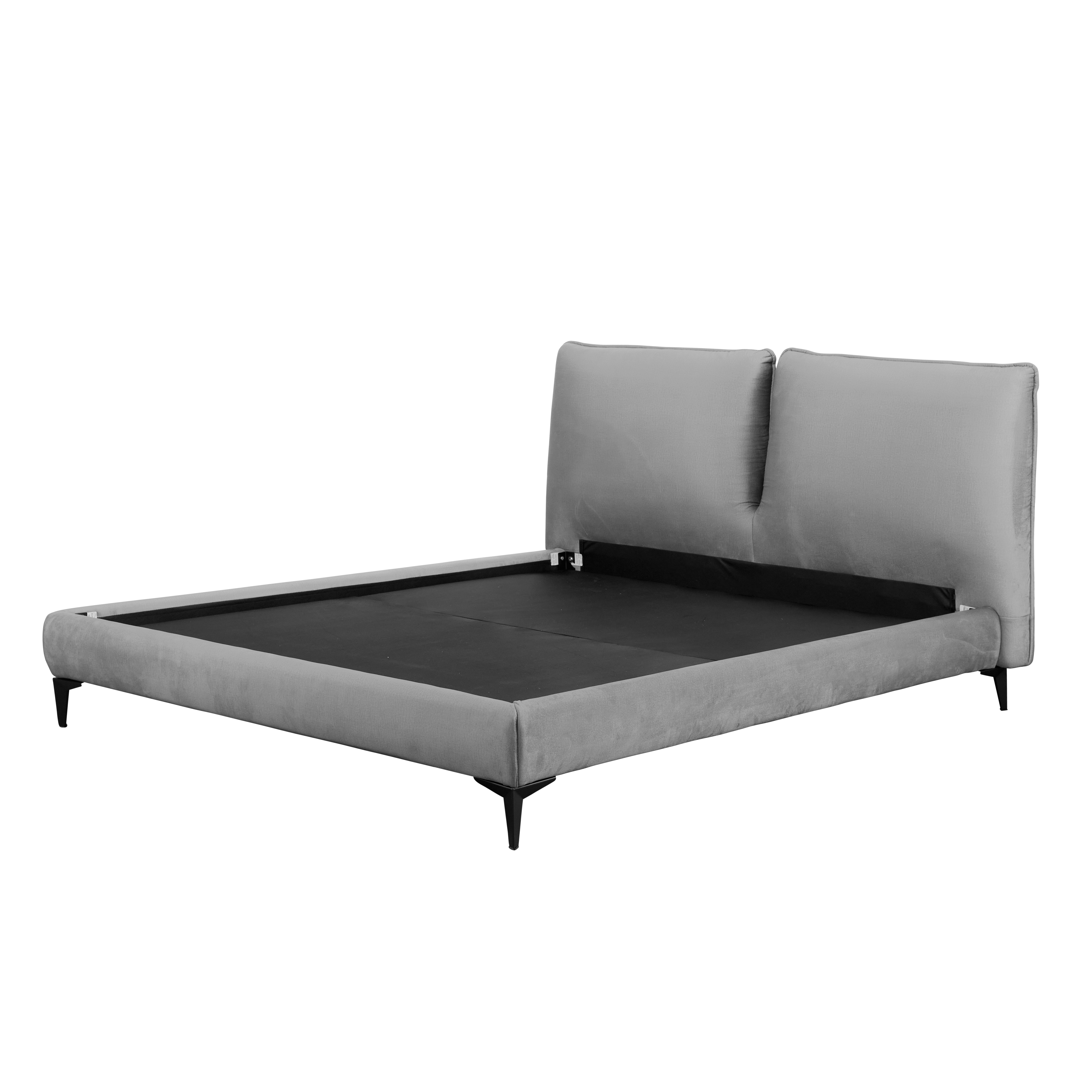 Leon King Bed Light Grey (Spill Resistant), Leon by HipVan HipVan