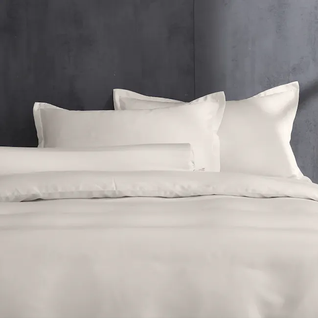 Robinsons Pure Organic Cotton Bed Sheet Set Heritage Collection - Light Grey (4 Sizes) - 1