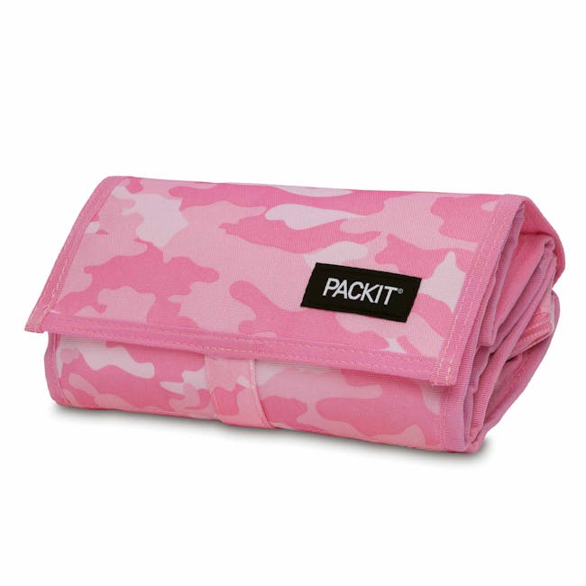 PackIt Freezable Lunch Bag - Pink Camo - 8