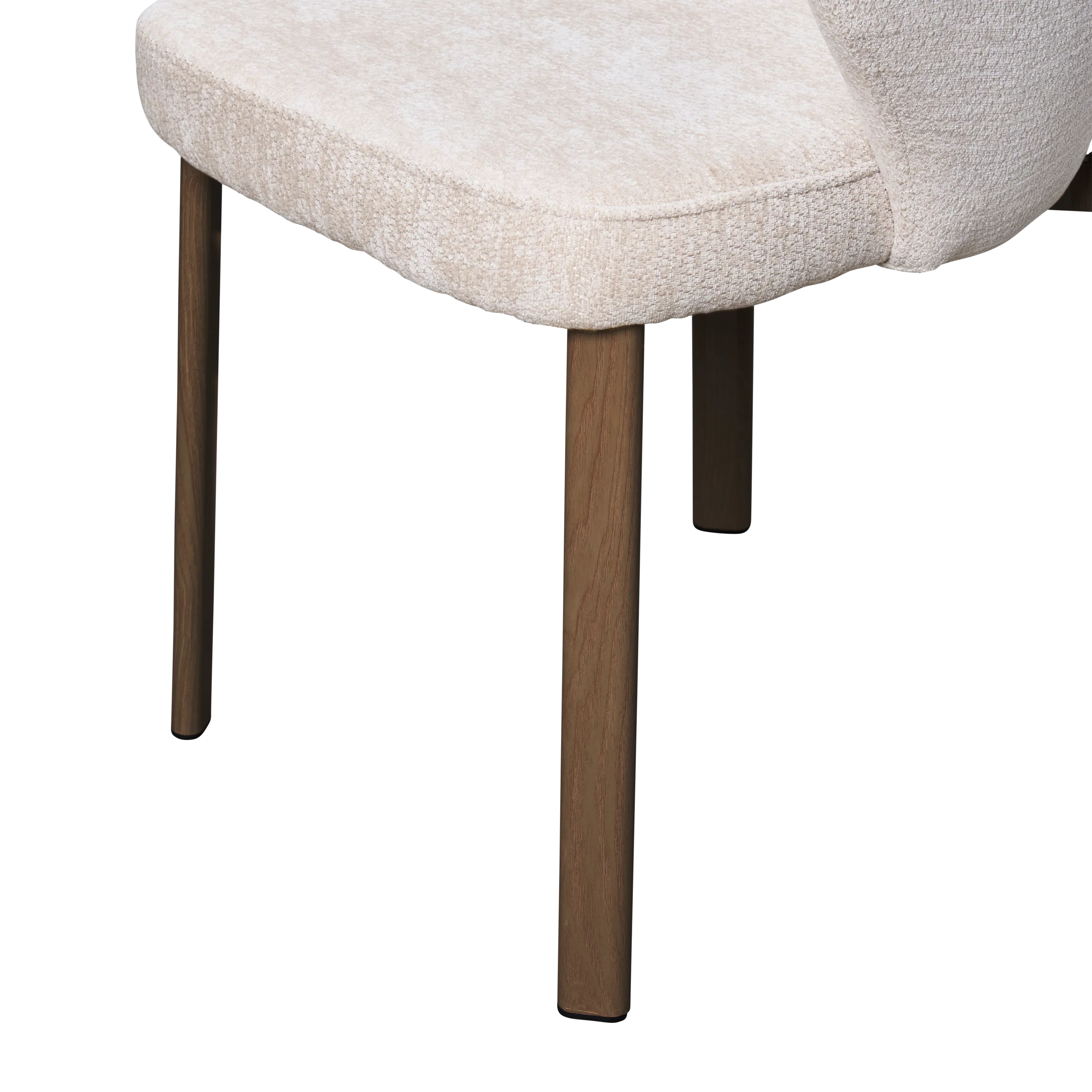 Apollo Dining Table 1.8m (Sintered Stone) with 6 Apollo Dining Armchairs - Walnut - 18