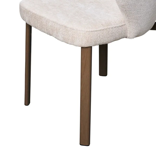Apollo Dining Table 1.8m (Sintered Stone) with 6 Apollo Dining Armchairs - Walnut - 18