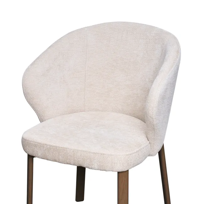 Apollo Dining Table 1.8m (Sintered Stone) with 6 Apollo Dining Armchairs - Walnut - 24