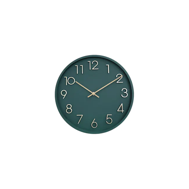 Lara Wall Clock - Green - 1