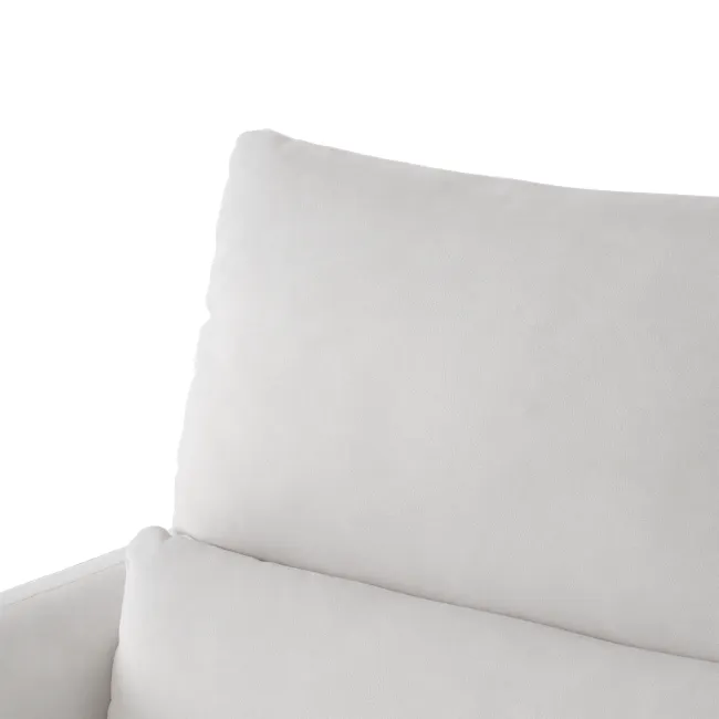 Leighton 3 Seater Power Recliner Sofa - Misty Grey (Scratch Resistant Fabric) - Zero Wall - 11