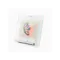 Flute Photo Frame 4x6 - Chrome