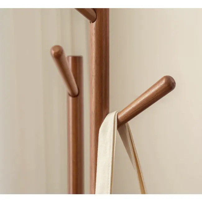 Cecil Clothes Hanger Rack - Walnut - 5