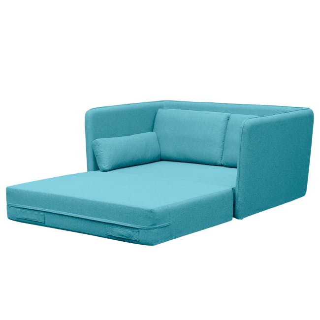 Greta 1.5 Seater Sofa Bed - Teal - 2