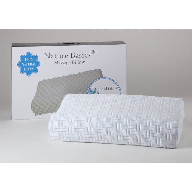 Nature Basics 100% Natural Latex Massage Pillow - 4