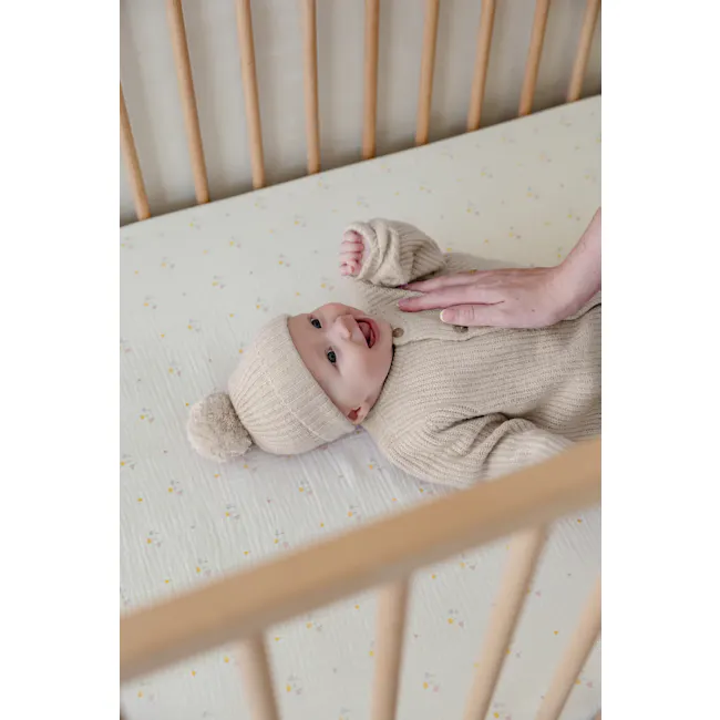 Soft Spot Soft Crib Sheet - Tulips - 4