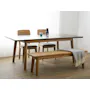 (As-is) Hudson Extendable Dining Table 1.6m - 2m - 7