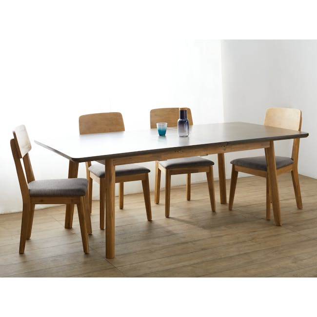 Hudson Extendable Dining Table 1.6m - 2m - 2