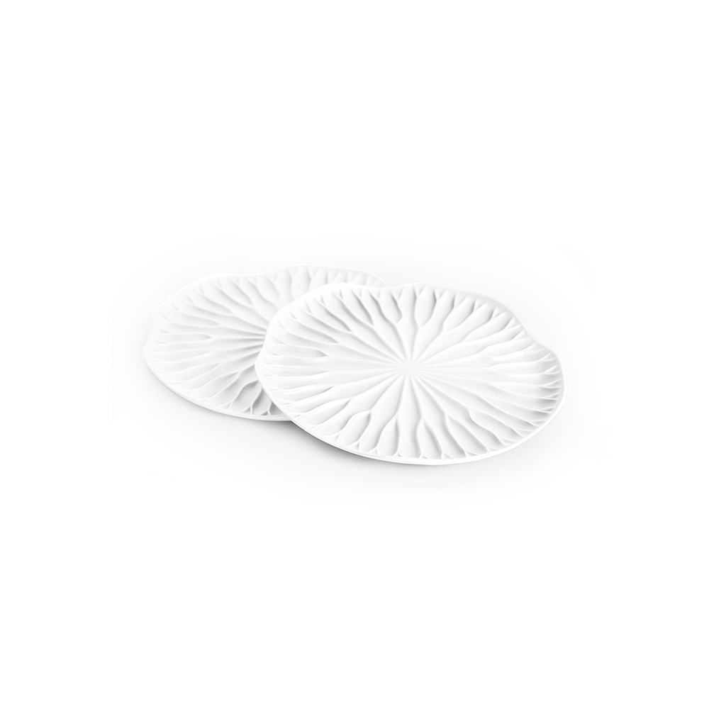 Qualy Baibua Coaster - White (Set of 2)