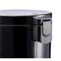 EKO Luna Stainless Steel Step Bin With Soft Closing Lid - Titanium Grey (4 Sizes) - 3