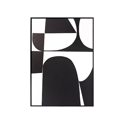 Rendie Abstract Framed Canvas 50 x 70 cm