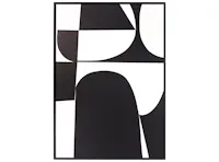 Rendie Abstract Framed Canvas 50 x 70 cm