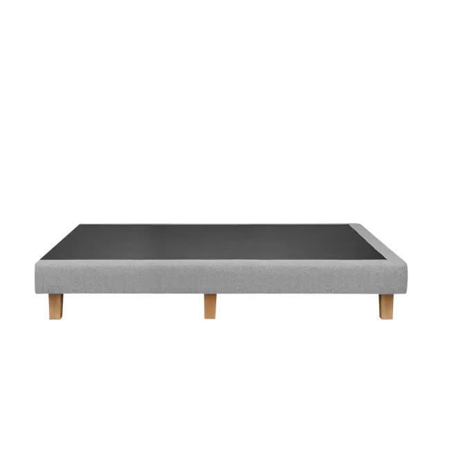 Vera King Divan Bed - Coal (Faux leather) - 9 - Modern minimalist table, sleek design, contemporary furniture, industrial