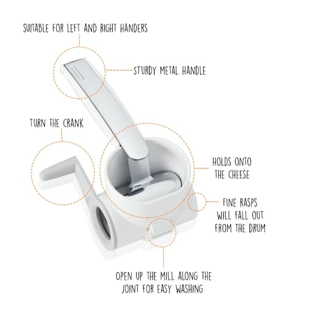 Leifheit Cheese Mill - 4