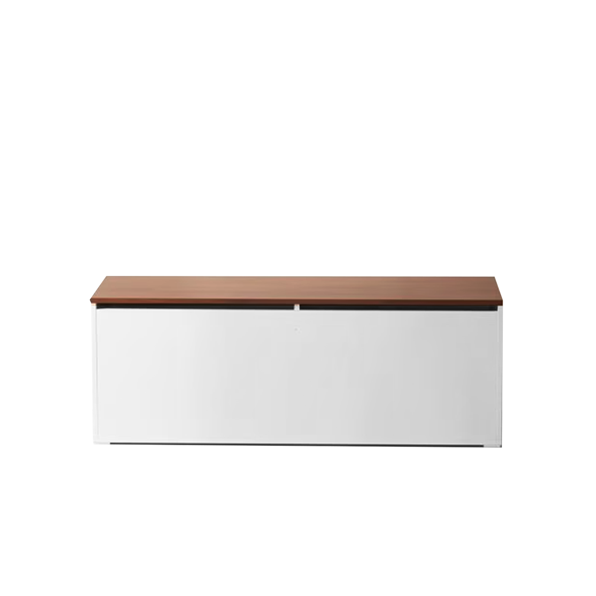 Benno Modular Storage Bench 1.2m - White Walnut
