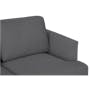 Soma 2 Seater Sofa with Soma Armchair - Dark Grey (Scratch Resistant) - 17