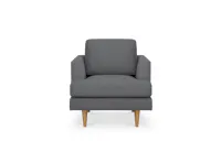 Soma Armchair - Dark Grey (Scratch Resistant)