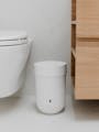 Touch Waste Can with Lid - White - 1