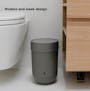 Touch Waste Can with Lid - White - 3