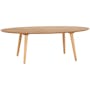 Carsyn Oval Coffee Table - Natural - 6