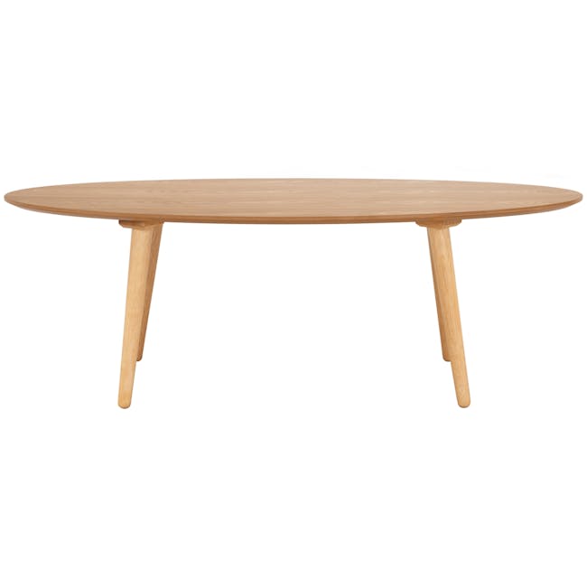 Carsyn Oval Coffee Table - Natural - 10