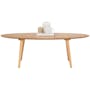 Carsyn Oval Coffee Table - Natural - 5