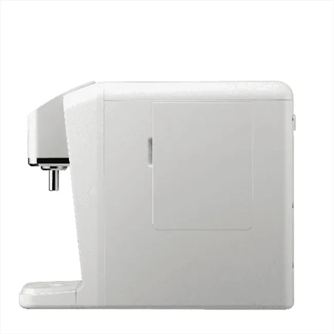 Ruhens V Series Water Purifier - Marshmallow Pink - 6 - White medical examination machine, sleek design, ergonomic stand