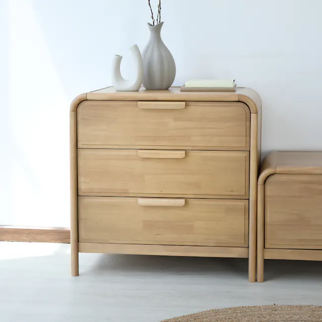 Mori 3 Drawer Chest 0.8m - 4