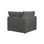 Russell Corner Unit - Dark Grey (Eco Clean Fabric) - 3