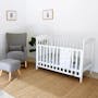 Babyhood Classic Curve Cot 4 in 1 - White - 7